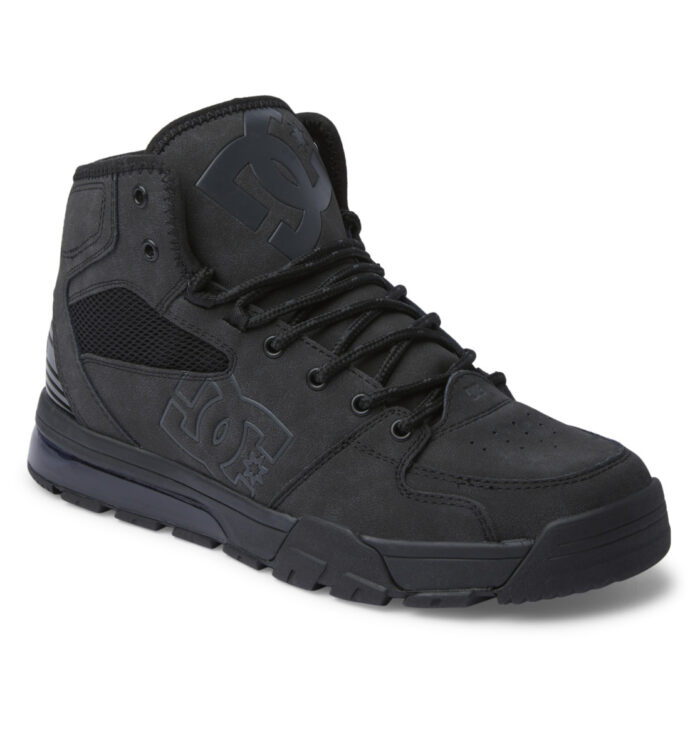 DC VERSATILE HI WR BOOTS BLACK BLACK BLACK - Image 3