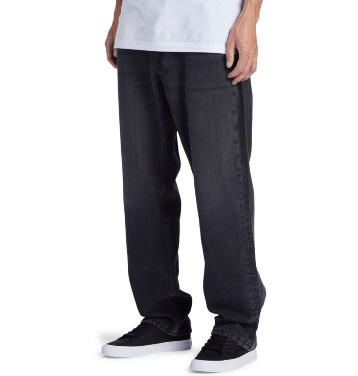 DC WORKER RELAXED DENIM BLACK DENIM - Image 2
