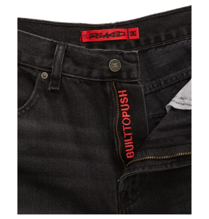 DC WORKER RELAXED DENIM BLACK DENIM - Image 7