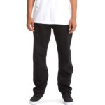 DC WORKER RELAXED FIT JEAN BLACK WASH