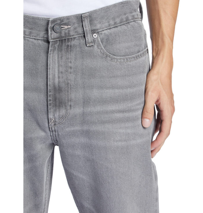 DC WORKER STRAIGHT DENIM GREY WASH - Image 5