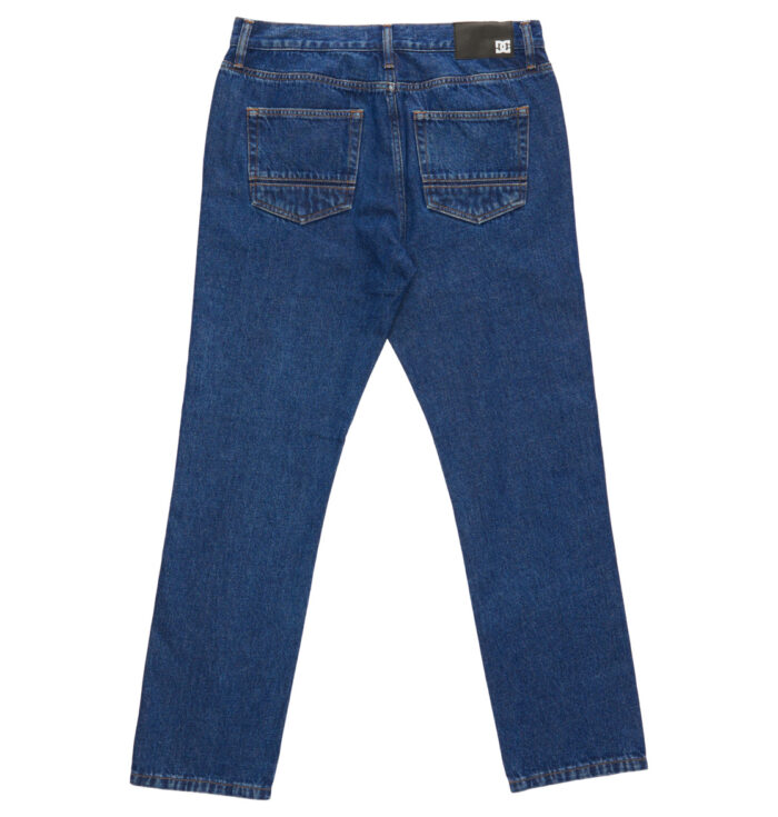 DC WORKER STRAIGHT DENIM INDIGO DARK - Image 8