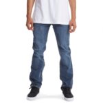 DC WORKER STRAIGHT FIT JEAN INDIGO FADE WASH