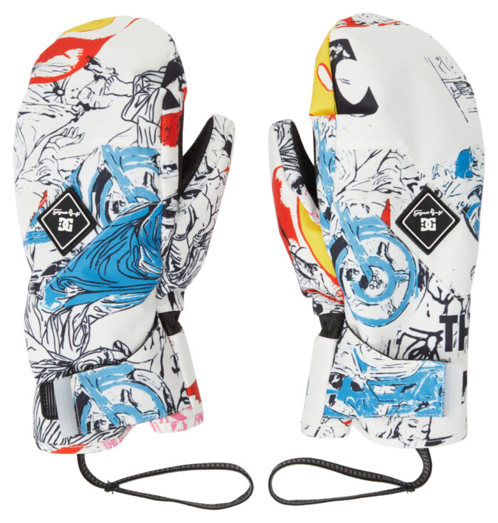DC X ANDY WARHOL FRANCHISE SNOW MITTENS SAINTS AND SINNERS - Image 4