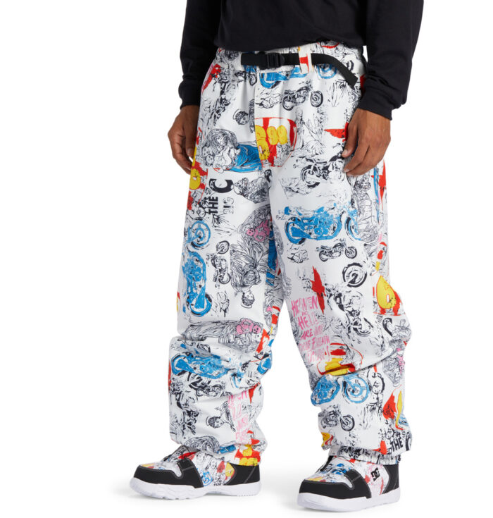 DC X ANDY WARHOL PRIMO SNOW PANT SAINTS AND SINNERS - Image 2
