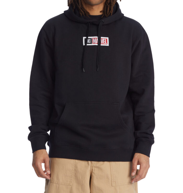 DC X MARVEL DEADPOOL MARVEL HOODIE BLACK - Image 3