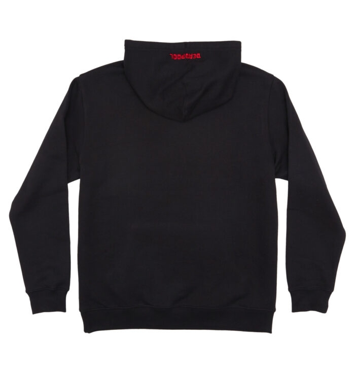 DC X MARVEL DEADPOOL MARVEL HOODIE BLACK - Image 2