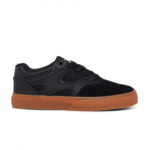 DC YOUTH KALIS VULC SHOES BLACK GUM