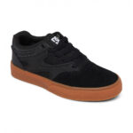 DC YOUTH KALIS VULC SHOES BLACK GUM - Image 2