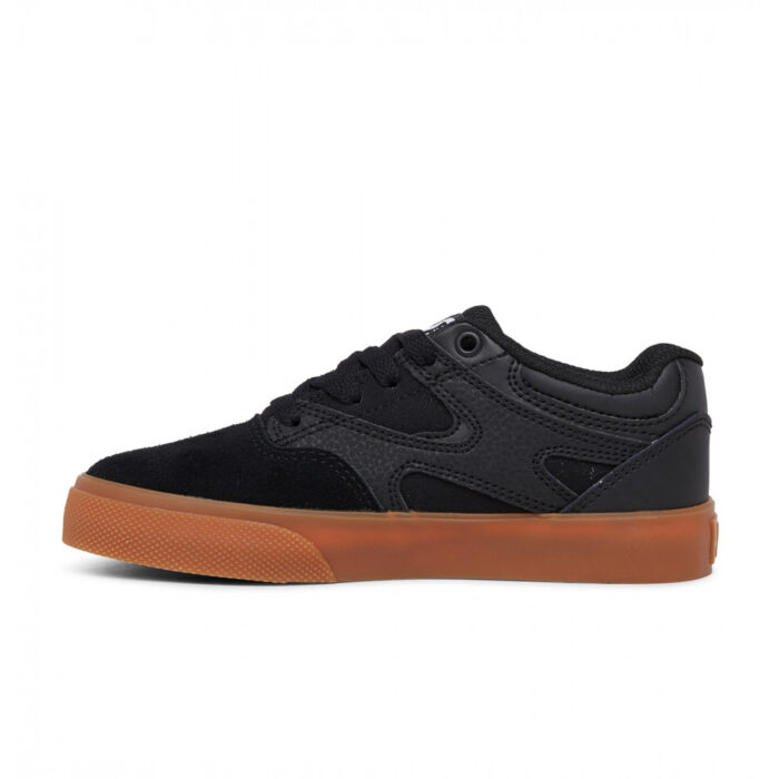 DC YOUTH KALIS VULC SHOES BLACK GUM - Image 3