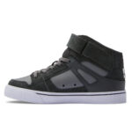 DC YOUTH PURE HIGH TOP SHOES ANTHRACITE BLACK - Image 2