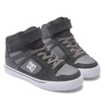 DC YOUTH PURE HIGH TOP SHOES ANTHRACITE BLACK - Image 8