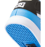 DC YOUTH PURE HIGH TOP SHOES BLACK BLUE BLACK - Image 7