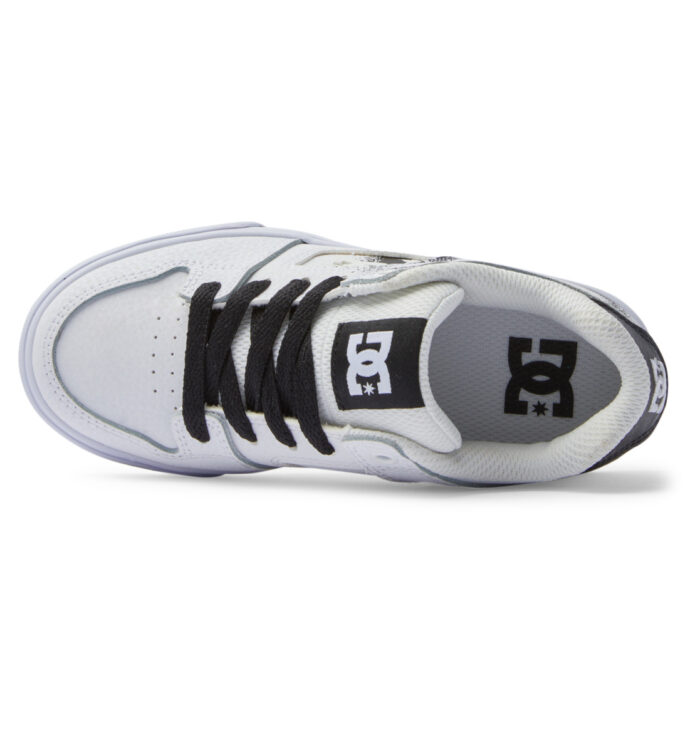 DC YOUTH PURE SE SHOES BLACK STENCIL - Image 3