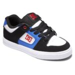 DC YOUTH PURE SHOES BLACK ROYAL ATHLETIC RED - Image 2