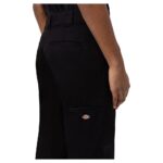 DICKIES SLIM STRAIGHT DOUBLE KNEE WORK PANT BLACK - Image 5