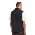 DICKIES DUCK CANVAS VEST STONE WASHED BLACK - Image 3