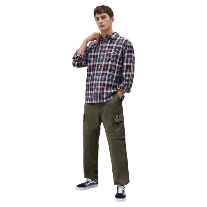 DICKIES EAGLE BEND CARGO PANT MILITARY GREEN - Image 8