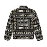 DICKIES HAYS QUARTER ZIP FLEECE NORDIC AOP DARK - Image 5