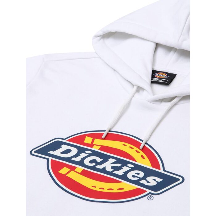 DICKIES ICON LOGO HOODIE WHITE - Image 5
