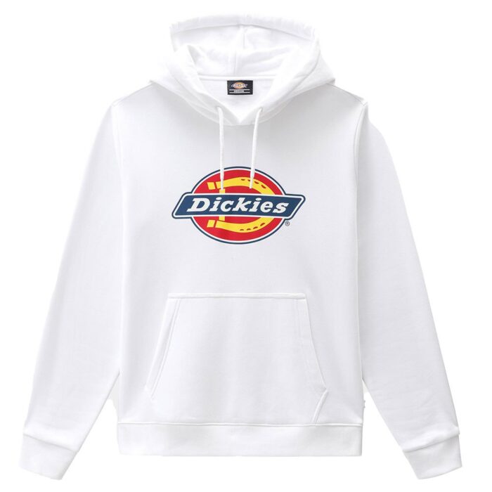 DICKIES ICON LOGO HOODIE WHITE - Image 3