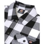 DICKIES SHERPA LINED SACRAMENTO SHIRT BLACK - Image 3
