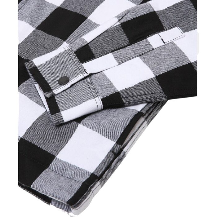 DICKIES SHERPA LINED SACRAMENTO SHIRT BLACK - Image 5