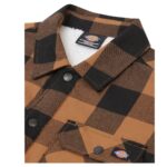 DICKIES SHERPA LINED SACRAMENTO SHIRT BROWN DUCK - Image 3
