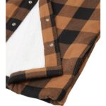 DICKIES SHERPA LINED SACRAMENTO SHIRT BROWN DUCK - Image 6
