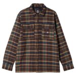 DICKIES MOULTON SHACKET SHIRT GINGERBREAD