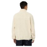 DICKIES MOUNT HOPE QUARTER ZIP FLEECE WHITECAP GREY - Image 2