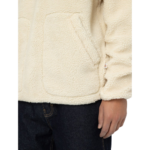 DICKIES MOUNT HOPE QUARTER ZIP FLEECE WHITECAP GREY - Image 6