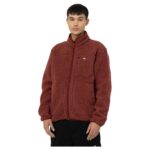 DICKIES MOUNT HOPE ZIP FLEECE FIRED BRICK