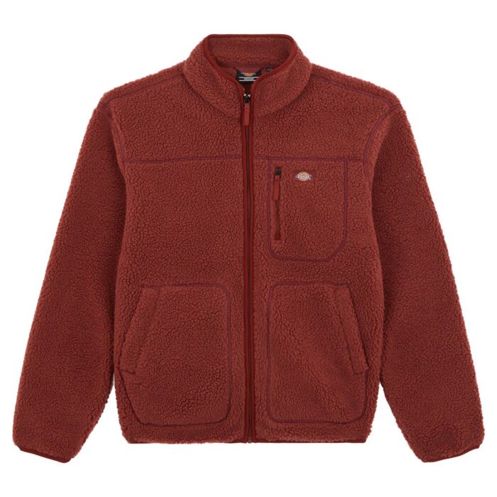 DICKIES MOUNT HOPE ZIP FLEECE FIRED BRICK - Image 3