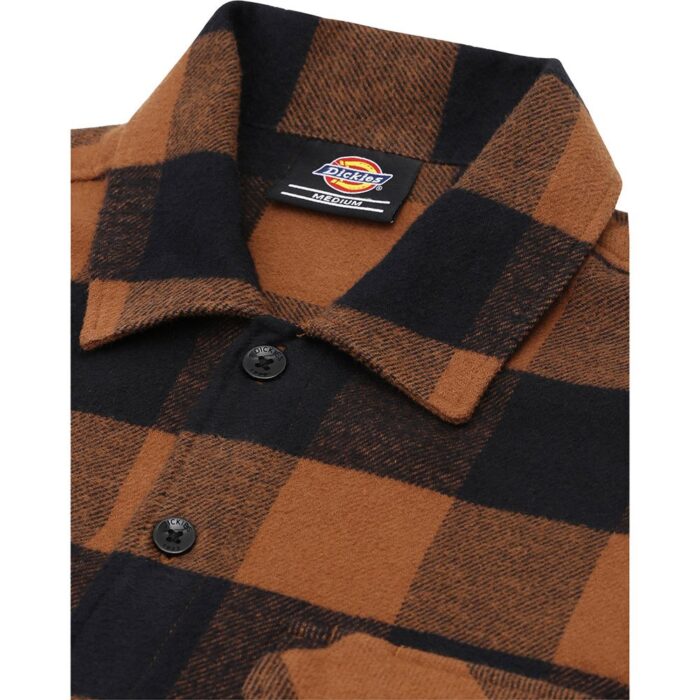 DICKIES NEW SACRAMENTO SHIRT BROWN DUCK - Image 2