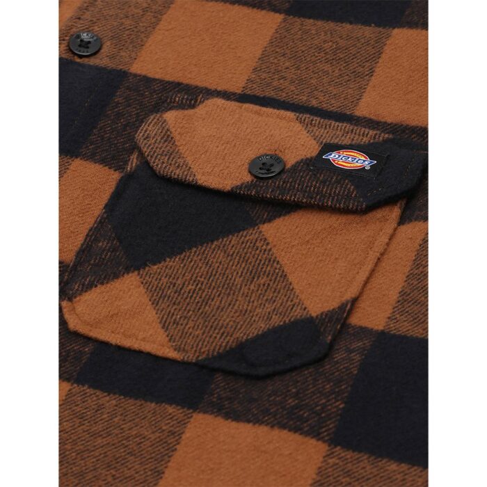 DICKIES NEW SACRAMENTO SHIRT BROWN DUCK - Image 3