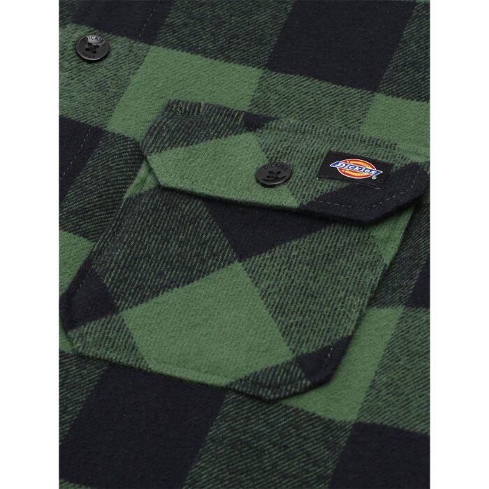 DICKIES NEW SACRAMENTO SHIRT PINE GREEN - Image 4