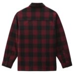 DICKIES SHERPA LINED SACRAMENTO SHIRT MAROON - Image 2