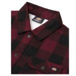 DICKIES SHERPA LINED SACRAMENTO SHIRT MAROON - Image 3