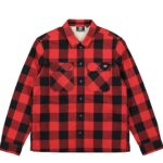 DICKIES SHERPA LINED SACRAMENTO SHIRT RED