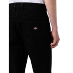 DICKIES THOMASVILLE DENIM PANT RINSED BLACK - Image 4