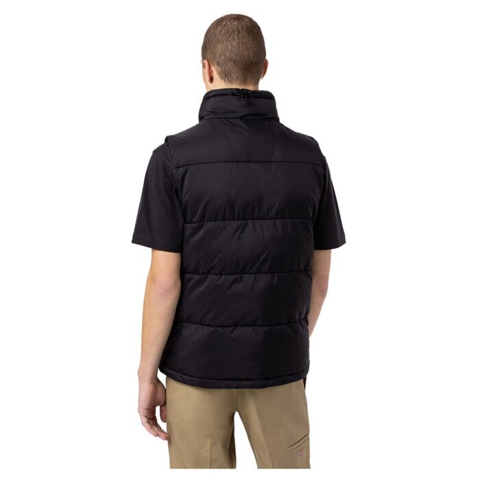 DICKIES WALDENBURG VEST JACKET BLACK - Image 3