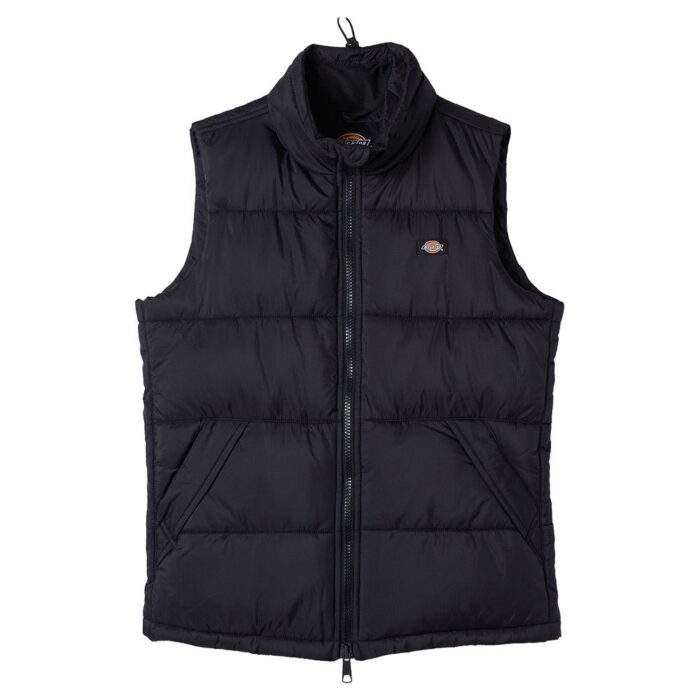 DICKIES WALDENBURG VEST JACKET BLACK - Image 5