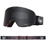 DRAGON NFX OTG SNOW GOGGLES FIRELEAF LUMALENS DARK SMOKE BONUS LUMALENS AMBER LENS