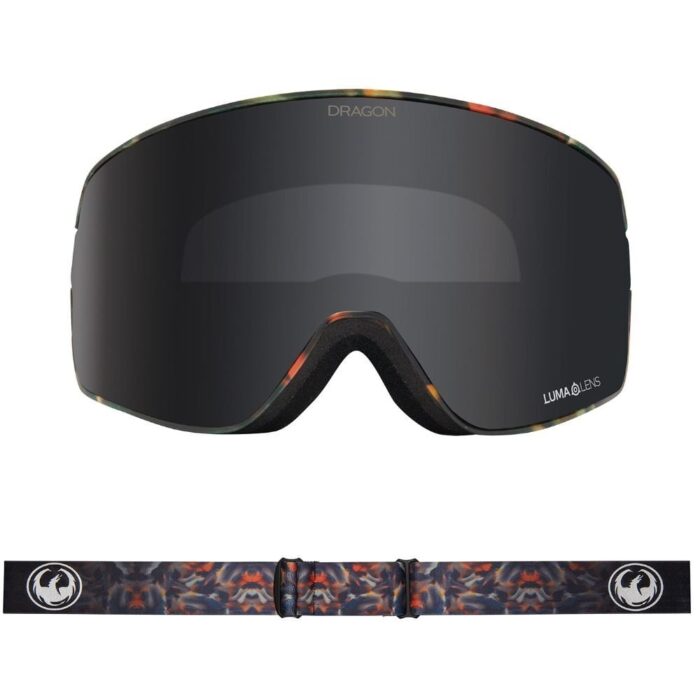 DRAGON NFX2 SNOW GOGGLES FIRE LEAF LUMALENS DARK SMOKE BONUS LUMALENS AMBER LENS - Εικόνα 2