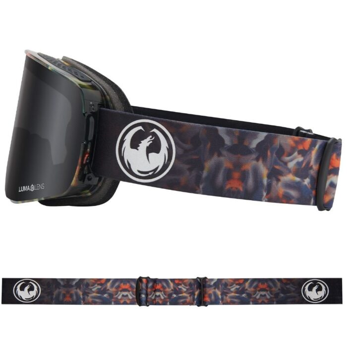 DRAGON NFX2 SNOW GOGGLES FIRE LEAF LUMALENS DARK SMOKE BONUS LUMALENS AMBER LENS - Εικόνα 3