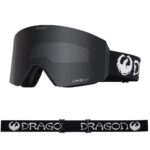 DRAGON RVX MAG OTG SNOW GOGGLES CLASSIC BLACK LUMALENS DARK SMOKE BONUS LUMALENS LIGHT ROSE LENS
