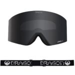 DRAGON RVX MAG OTG SNOW GOGGLES CLASSIC BLACK LUMALENS DARK SMOKE BONUS LUMALENS LIGHT ROSE LENS - Image 2