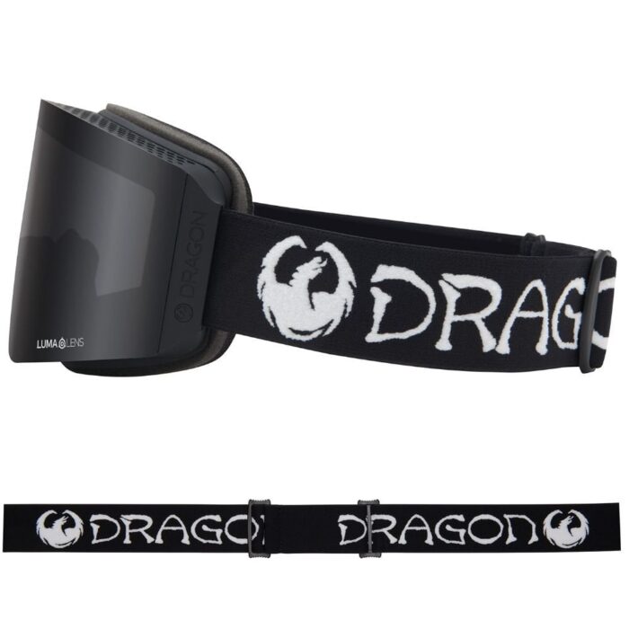 DRAGON RVX MAG OTG SNOW GOGGLES CLASSIC BLACK LUMALENS DARK SMOKE BONUS LUMALENS LIGHT ROSE LENS - Image 3