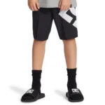 DC LANAI BOYS 17 BOARDSHORT BLACK - Image 3